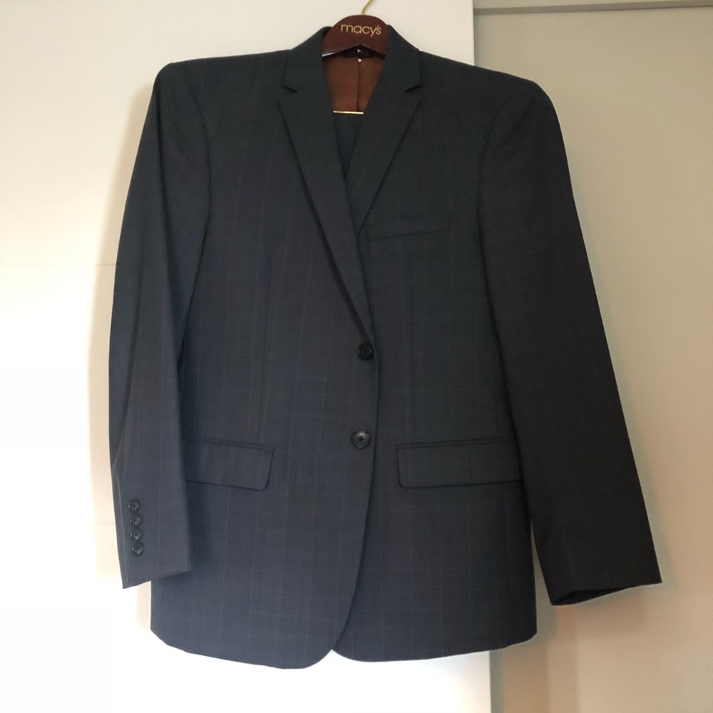 Joseph A Banks Dark Grey Suit